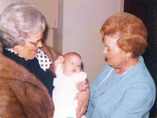 Judge Salter with grandmothers